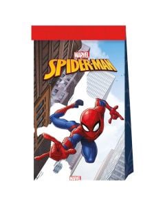 Cantë dhuratash, Spiderman, karton, 22x13 cm, 4 copë, 1 pako