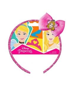 Hair clip for children, Princess, 15x15x2.5 cm, pink, 1 piece