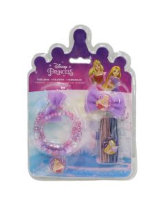 Hair accessories and pendant set, Princess, purple, 1 pack