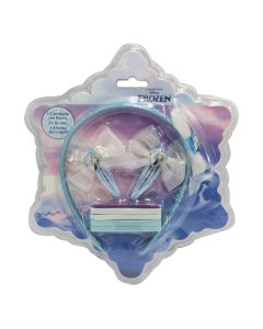 Set aksesorë flokësh për fëmijë, Frozen II, blu, 3 copë, 1 pako