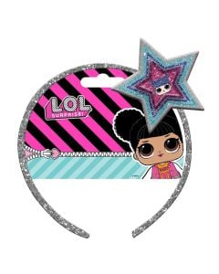 Rreth flokësh për fëmijë, LOL Surprise, me shkëlqim, mikse, 1 copë