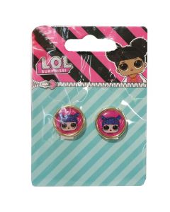 Earrings for children, LOL Surprise, pink, 1 pair