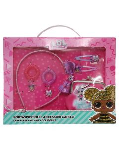 Baby LOL Surprise Hair Accessories Set, Pink, 5 Pieces, 1 Pack