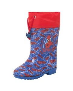 Boots for children, Spiderman, plastic, blue, 1 pair
