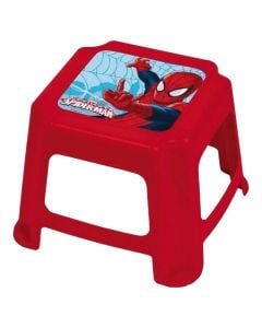 Children's bench, Spiderman, plastic, 27x27x21 cm, red, 1 piece