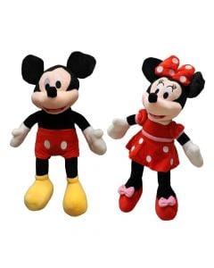Lodër pellushi për fëmijë, Minnie/Mickey Mouse, 40 cm, mikse, 1 copë