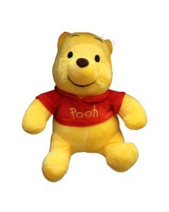 Lodër pellushi për fëmijë, Winnie the Pooh, 25 cm, e verdhe, 1 copë