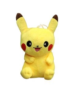 Lodër pellushi për fëmijë, Pikachu, 28 cm, e verdhë, 1 copë