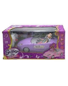 Children's toy, doll and car, mix, 30.5x12.5x14.5 cm, 1 piece