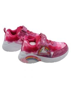 Sneakers for children, Unicorn, with lights, no. 27, 1 pair