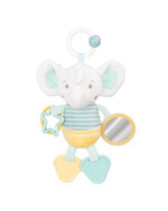 Baby toy, Kikka boo, Elephant, plush, mixed, 27 cm, 0 months+, 1 piece