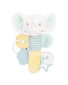 Baby toy, Kikka boo, Elephant, plush, mixed, 20 cm, 0 months+, 1 piece