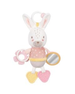 Baby toy, Kikka boo, Rabbit, plush, mixed, 27 cm, 0 months+, 1 piece