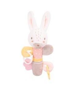 Baby toy, Kikka boo, Rabbit, plush, mixed, 25 cm, 0 months+, 1 piece