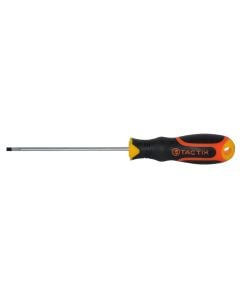 Screwdriver (-), TACTIX, chrome vanadium, 3.0x100 mm