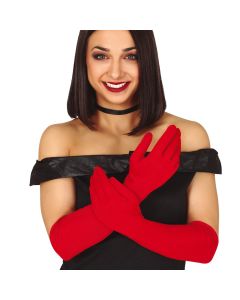Doreza për halloween, poliestër, e kuqe, 42 cm, 1 palë
