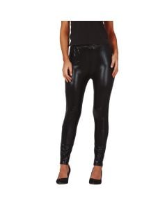 Stretch for Halloween, polyester, Black metallic, one size, 1 piece