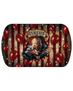 Tabaka, halloween, Circus, 29x15x3.5 cm, plastike, mikse, 1 copë