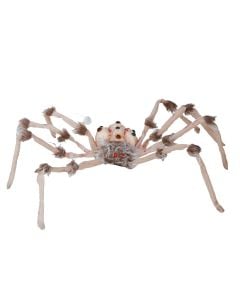 Dekoruese për halloween, merimangë, me drita, 80 cm, 1 copë