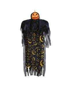 Dekoruese me varje për halloween, kungull, me zë, drita, 180 cm, plastike, 1 copë