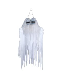 Dekoruese me varje për halloween, fantazma siameze, plastike/poliestër, 70 cm, 1 copë