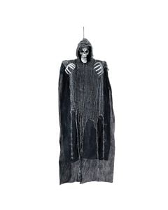 Dekoruese me varje për halloween, skeleton, black tunic, plastike/poliestër, 120 cm, 1 copë