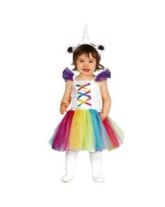 Baby suit, Unicorn, polyester, mixed, 12-18 months, 82-88 cm, 1 piece