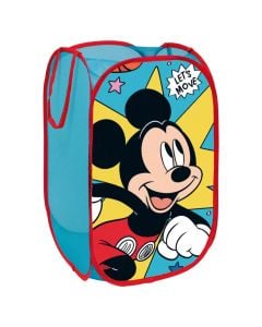 Storage basket for toys, Mickey Mouse, polyester, 36x36x58 cm, mixed, 1 piece