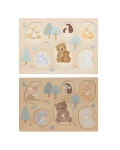 Children's toy, wooden puzzle, 30x21 cm, mixed, 1 piece