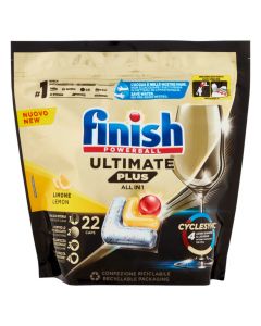 Capsules for dishwashers, Finish, Ultimate plus, all in 1, 22 capsules, 1 pack