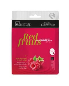 Maske per fytyren, IDC, Red fruits, riparues dhe anti-age, 22 gr, 1 cope