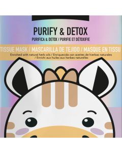 Maske per fytyren, IDC, Giraffe, pastrues dhe detox, 24 gr, 1 cope