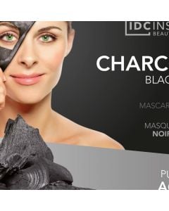 Black face mask, IDC, Charcoal, 22 gr, 1 piece