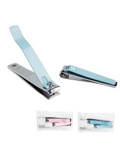Nail clipper set, IDC, metal, mixed, 2 pieces, 1 pack