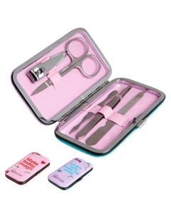 Manicure set, IDC, cute, 5 accessories, mixed, 1 package