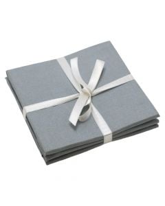 Table napkin, 100% cotton, gray, 40x40 cm