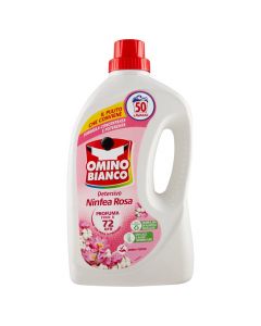 Detergjent likuid, Omino Bianco, Ninfea Rosa, 2 lt, 1 cope