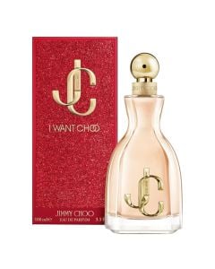 Parfum per femra, Jimmy Choo, I Want Choo, EDP, qelq, e kuqe, 100 ml, 1 cope