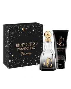 Set per femra, Jimmy Choo, I Want Choo, Forever, parfum EDP 60 ml, lotion trupi 100 ml, 1 pako