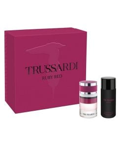 Set per femra, Trussardi, Ruby Red, parfum EDP 60 ml, lotion trupi 125 ml, 1 pako