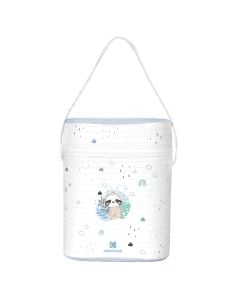 Cante termike per biberon, Kikka Boo, Savanna, 2 biberon, blu, 1 cope