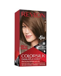 Hair dye, Revlon, 41, Medium Brown 2L, 3D color