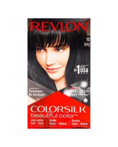 Hair dye, Revlon, 10, Black 2L, 3D color