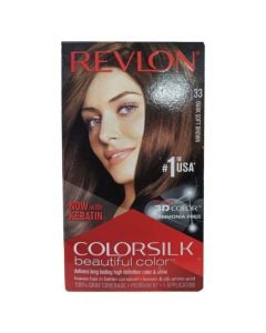 Boje per floket, Revlon, 33, Dark soft brown 2 L, 3D color