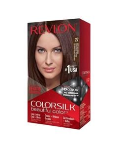 Hair dye, Revlon, 27, Rich deep brown 2L, 3D color