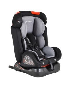 Car seat for children, Cangaroo, Dragon, Isofix, 0-36 kg, black, 1 piece