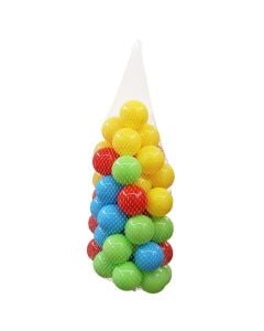 Ball for children, Pilsan, mixed, 9 cm, 50 piece, 1 pack