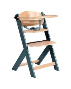 High chair, Cangaroo, Nuttle, grey, 2 in 1, 30 kg, +6 months, 1 piece