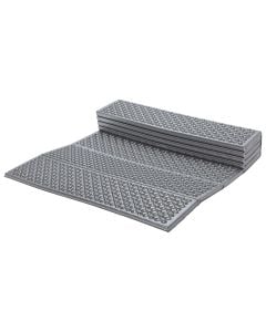 Shtroje e palosshme per kamping, 180x59 cm, gri, 1 cope