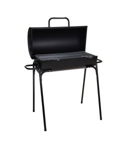 Charcoal barbecue, steel, 33x63x89 cm, black, 1 piece